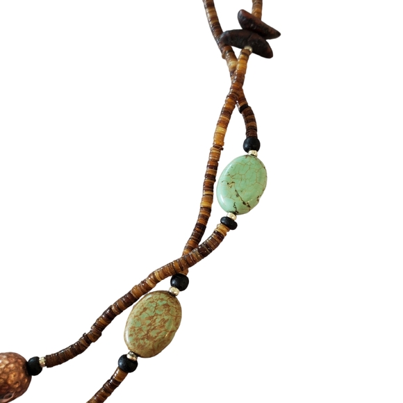 N1569 Retired Silpada Sterling Long Multi-Material Necklace - Picture 4 of 16